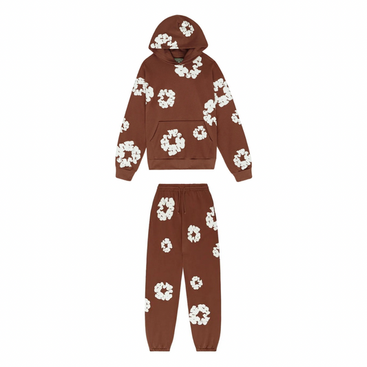 Denim Tears The Cotton Wreath Tracksuit Brown