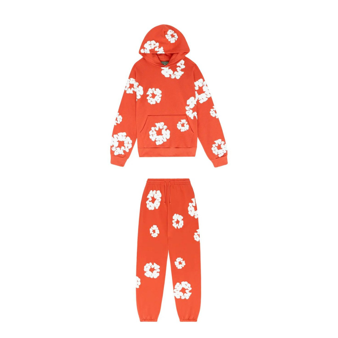 Denim Tears The Cotton Wreath Tracksuit Orange