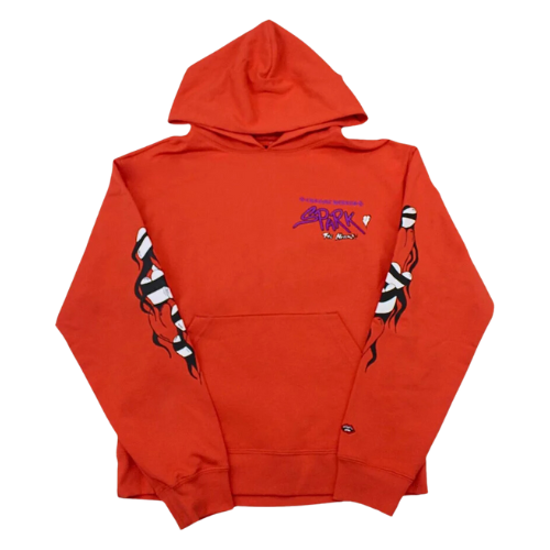 Chrome Hearts Matty Boy Sadistic Lipstick Hoodie Red