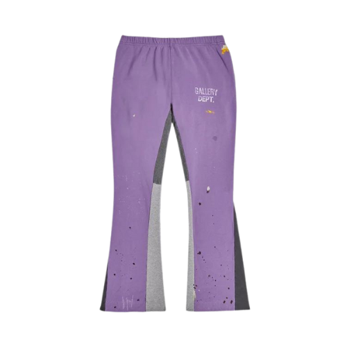 Gallery Dept. Painted Flare Sweat Pants Purple