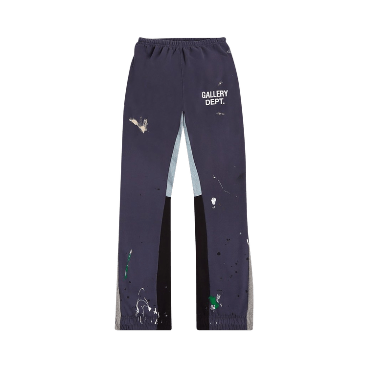 Gallery Dept. Painted Flare Sweat Pants Navy