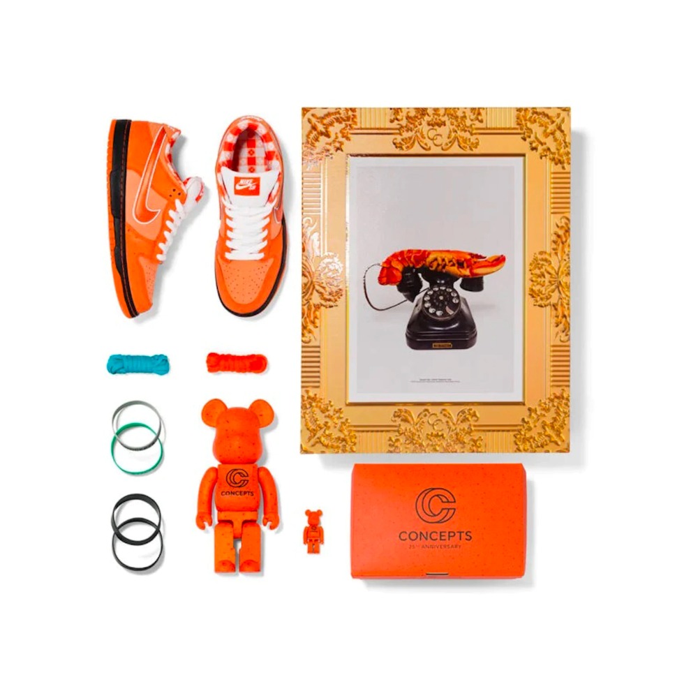 Nike SB Dunk Low Concepts Orange Lobster (Special Box)