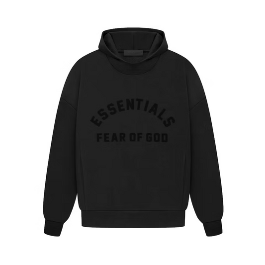 Fear of God Essentials Hoodie Black