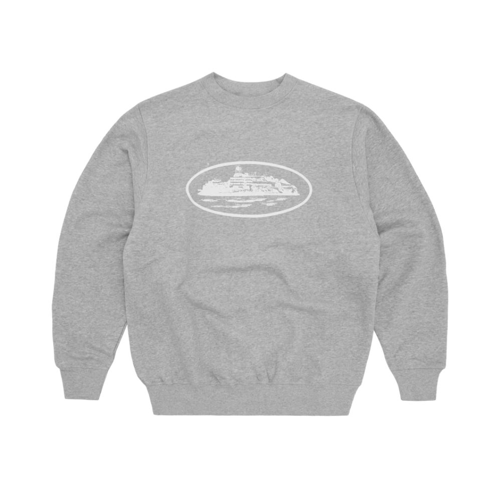 Corteiz OG Alcatraz Sweatshirt Grey