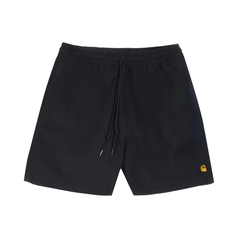 CARHARTT WORK IN PROGRESS Black Chase Swim Shorts