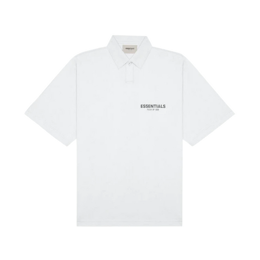 Fear of God Essentials Short Sleeve Boxy Polo White