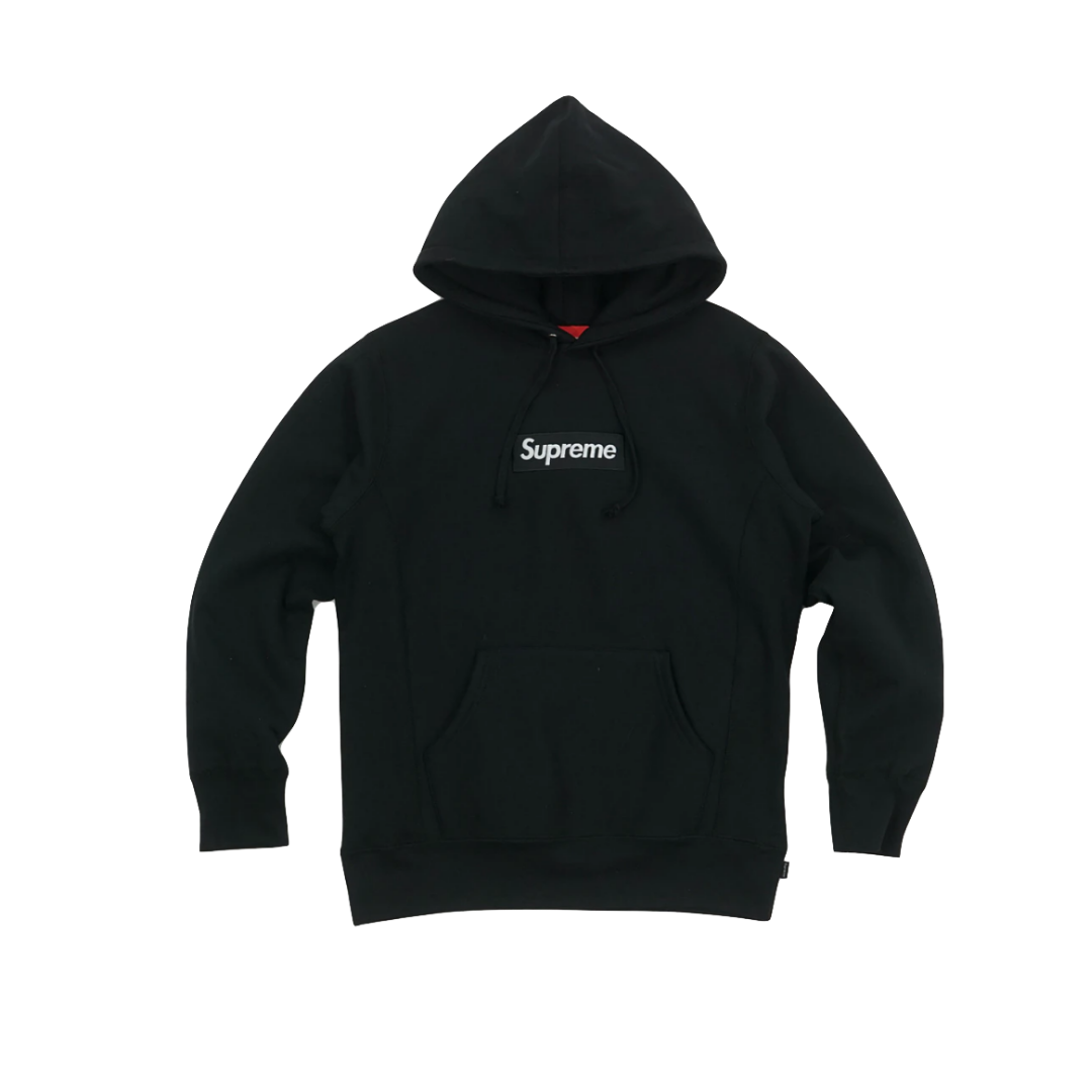 Sweat à capuche Supreme Box Logo - Noir