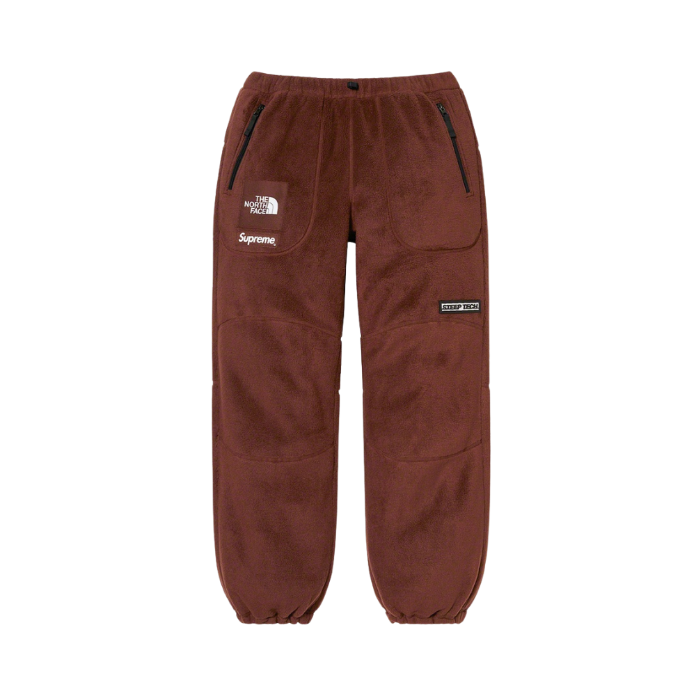 Supreme The North Face Steep Tech Fleece Pant Brown