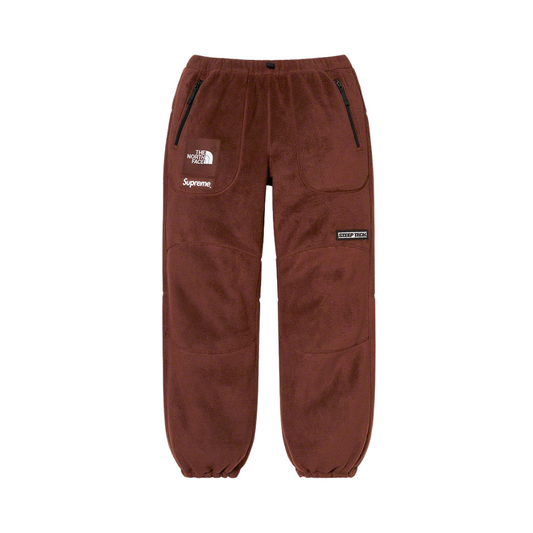 Supreme The North Face Steep Tech Fleece Pant Brown