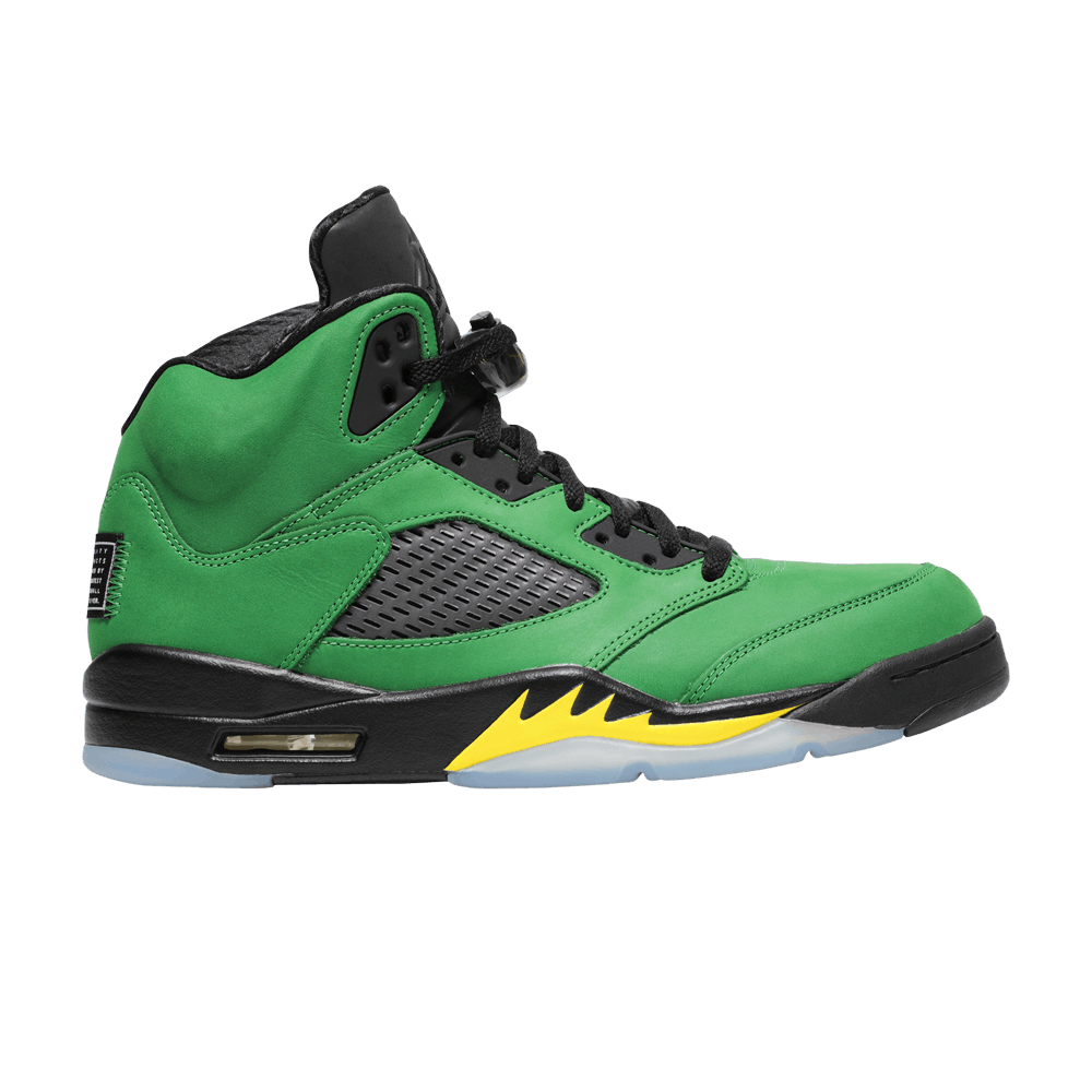 Air Jordan 5 Oregon Green