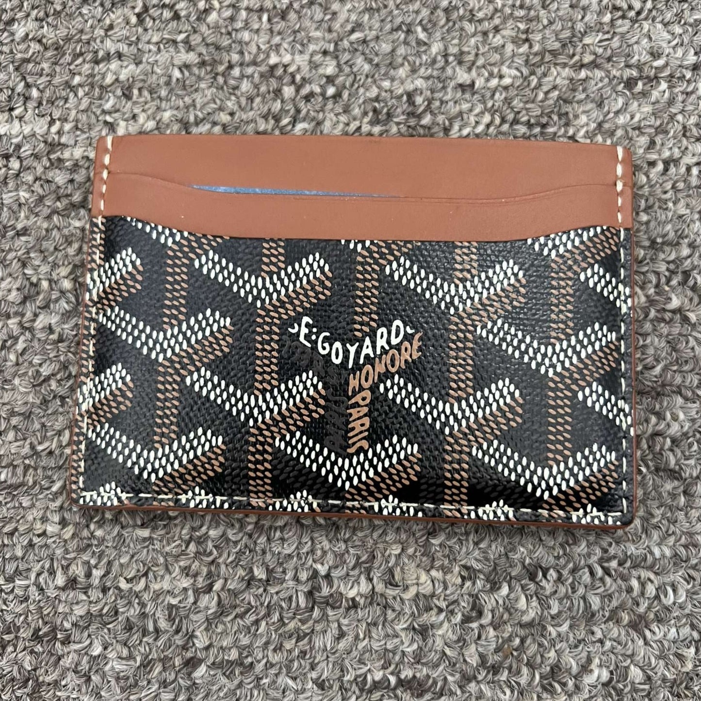 Goyard Saint Sulpice Black/Natural