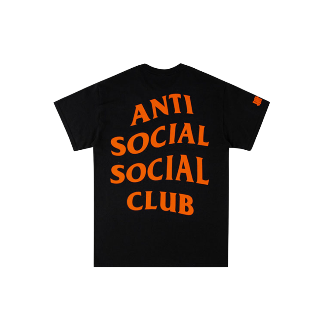 Anti Social Social Club x Undefeated Paranoid Tee - Black