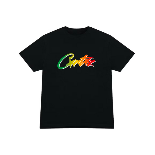 Corteiz Allstarz Gradient Carni T-shirt Black