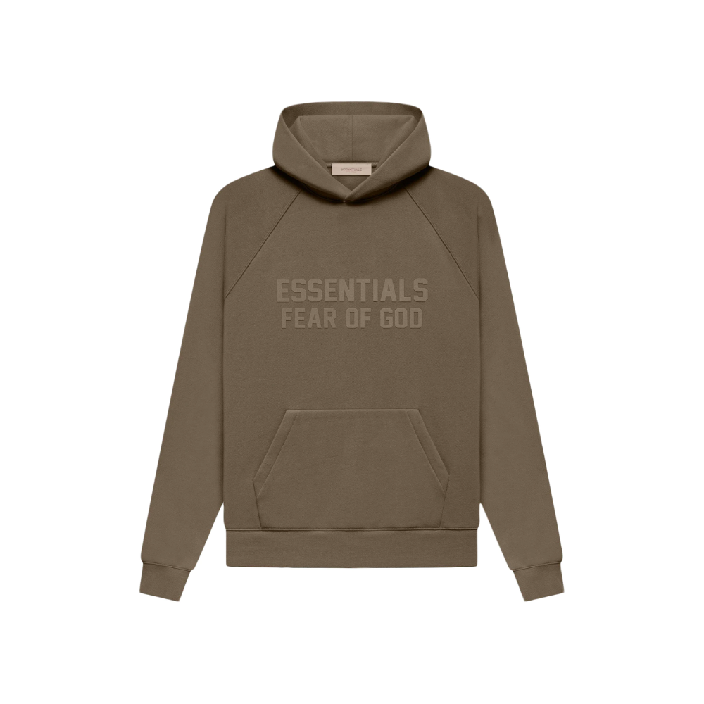 Fear of God Essentials Hoodie Wood