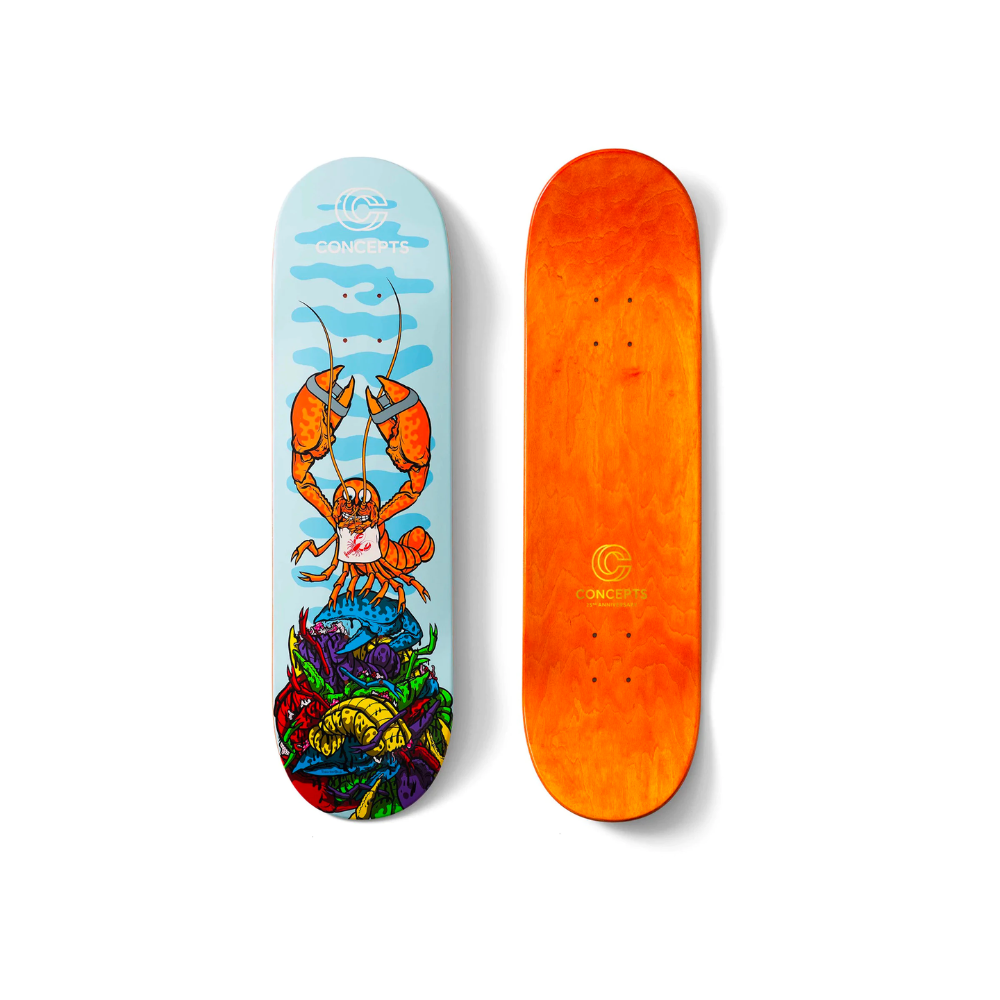 Concepts x Todd Bratrud Skateboard Deck Light Blue