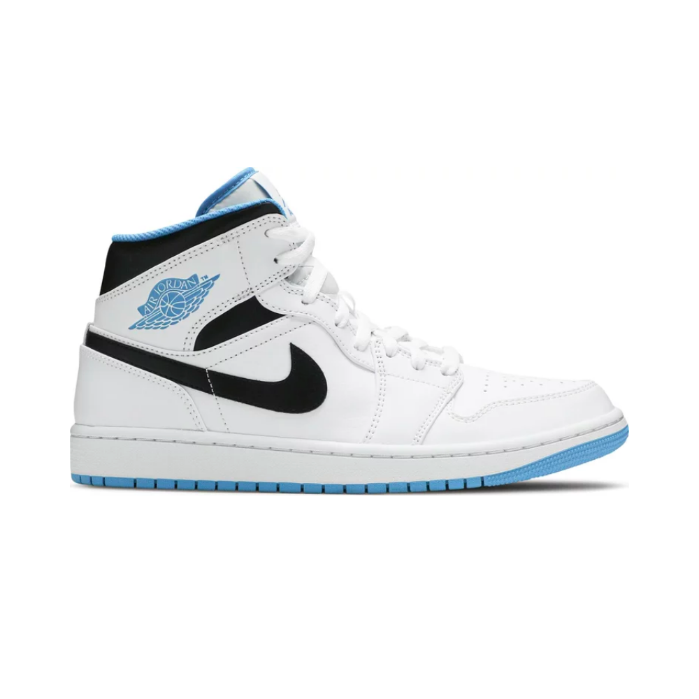 Jordan 1 Mid Laser Bleu