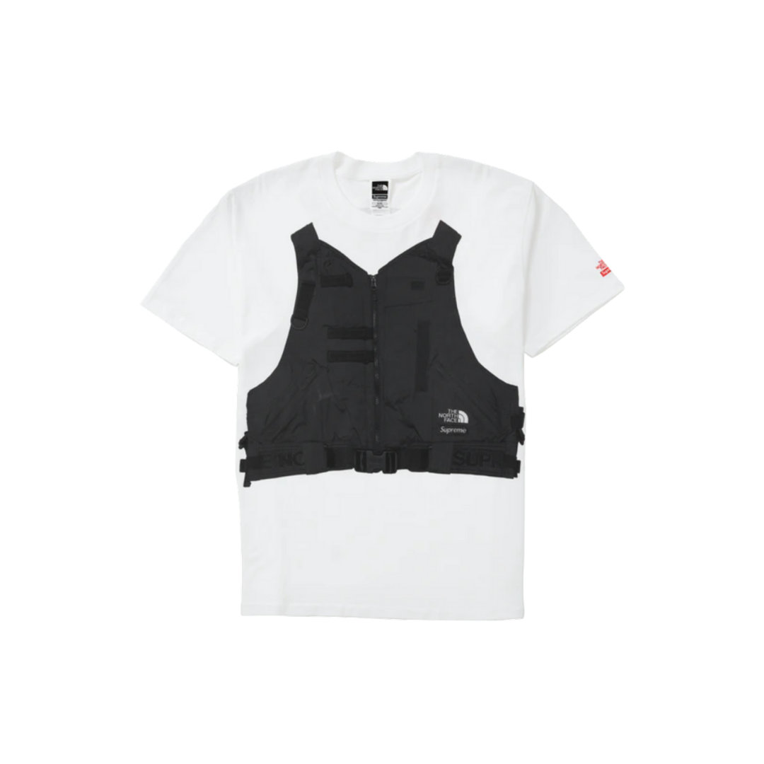 T-shirt Supreme x The North Face RTG - Blanc