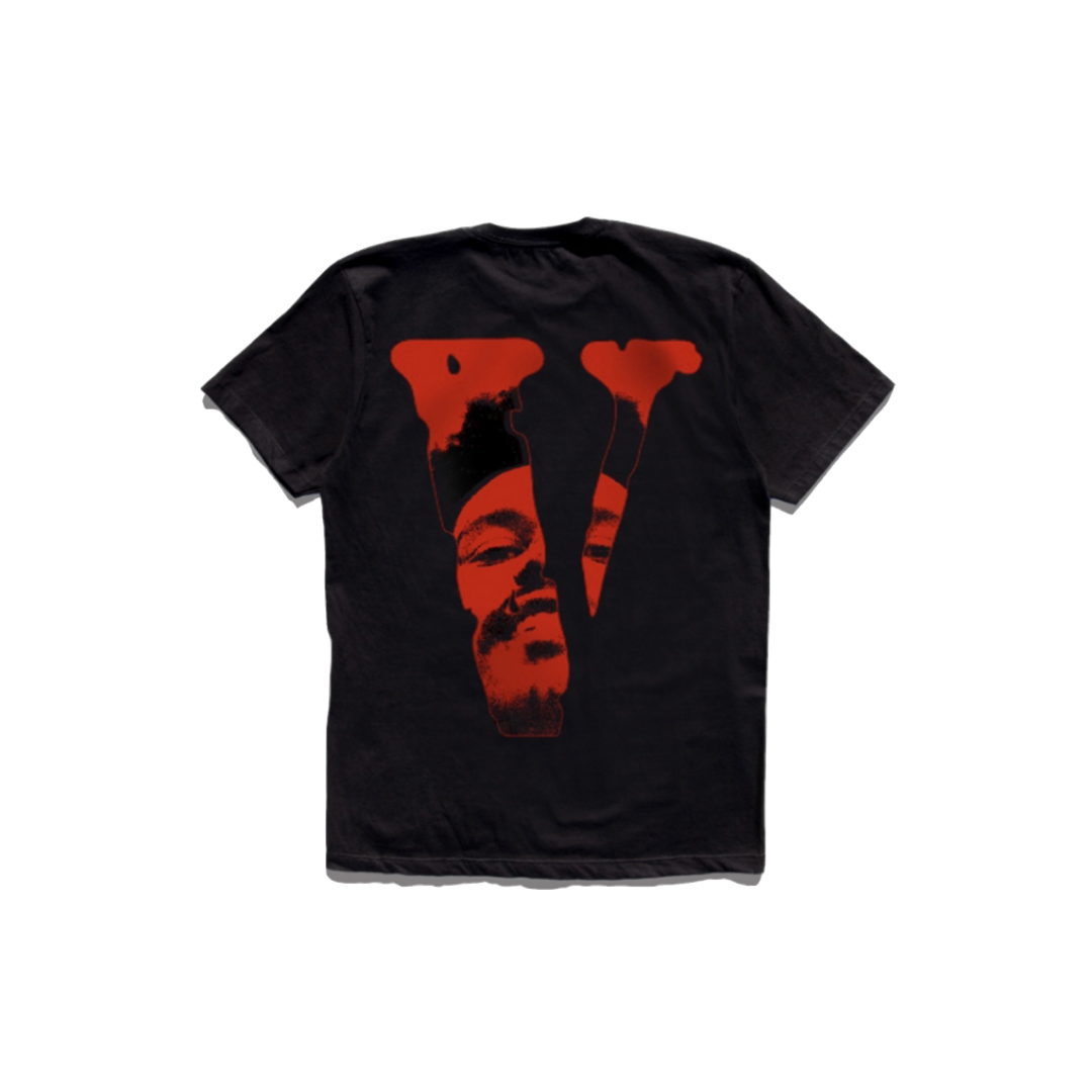T-shirt The Weeknd x Vlone After Hours Blood Drip - Noir