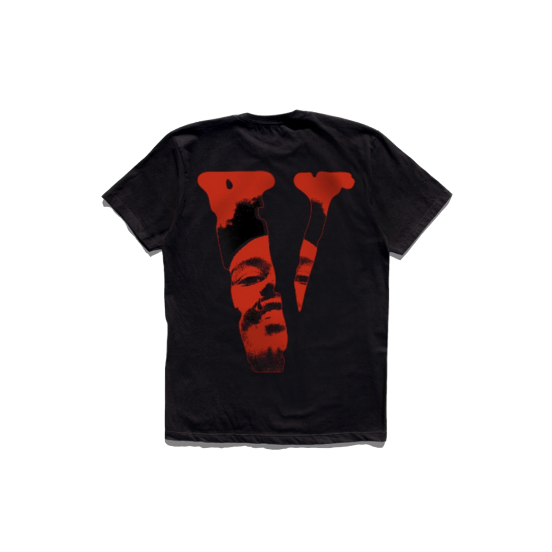 The Weeknd x Vlone After Hours Blood Drip Tee - Black