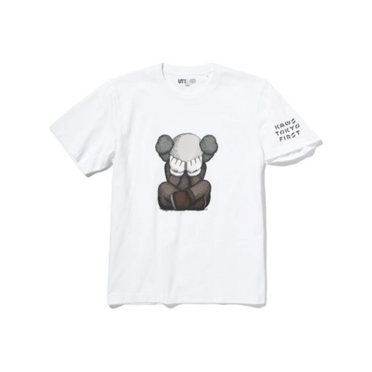 KAWS x Uniqlo Tokyo First Mori Arts Gallery Exclusive Tee (Japanese Sizing) - White