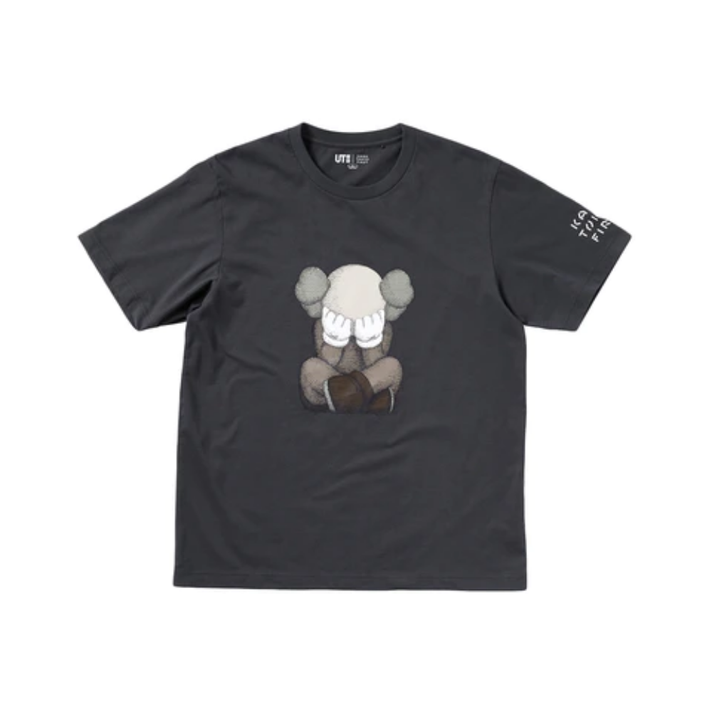 KAWS x Uniqlo Tokyo First Tee (Japanese Sizing) - Dark Grey