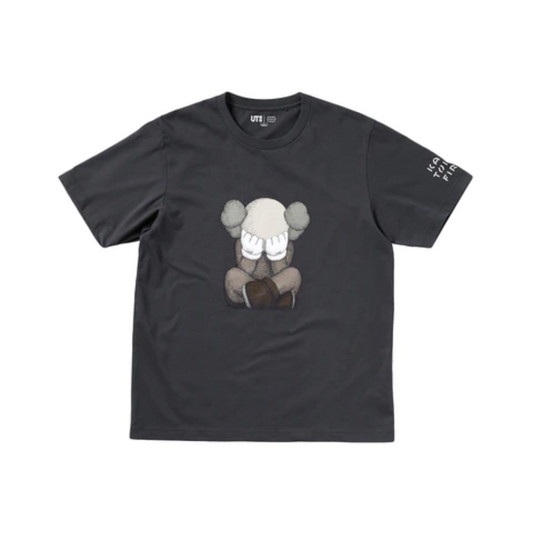 KAWS x Uniqlo Tokyo First Tee (Japanese Sizing) - Dark Grey