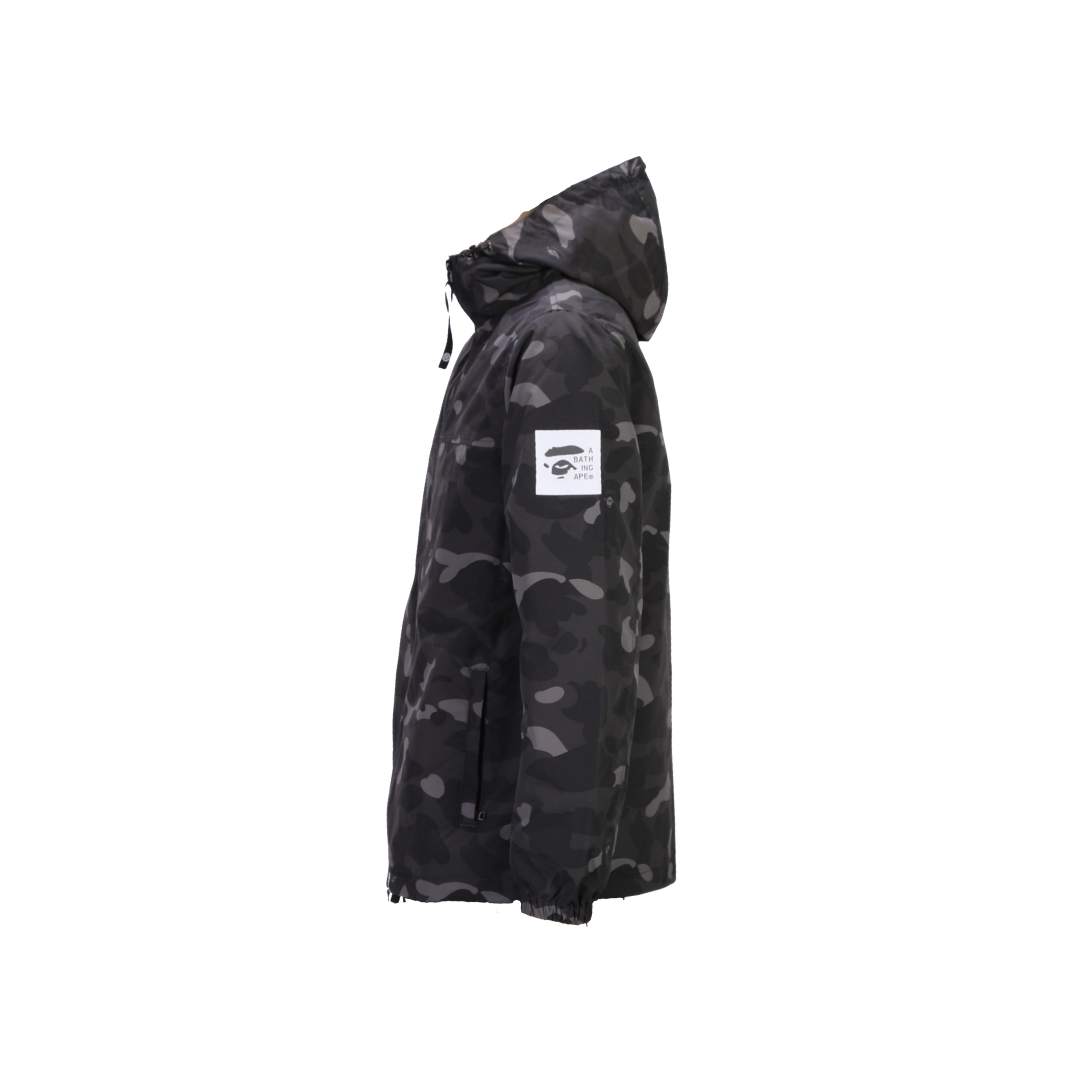 BAPE Windbreaker Jacket FW18 Camo Black