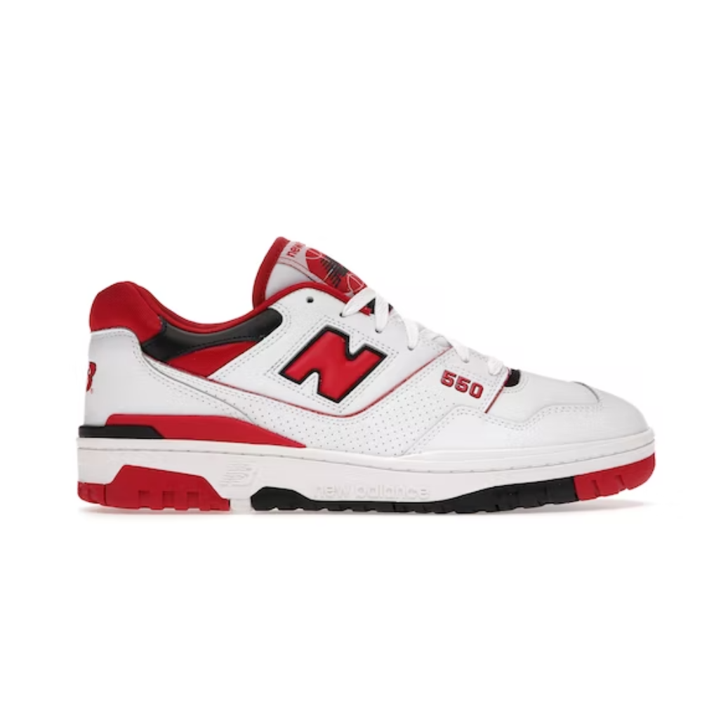 New Balance 550 Blanc Rouge
