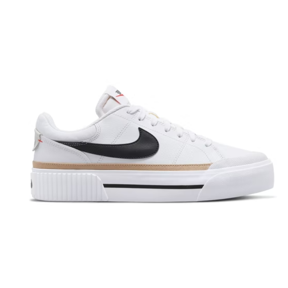 Nike Court Legacy Lift Blanc Noir (W)