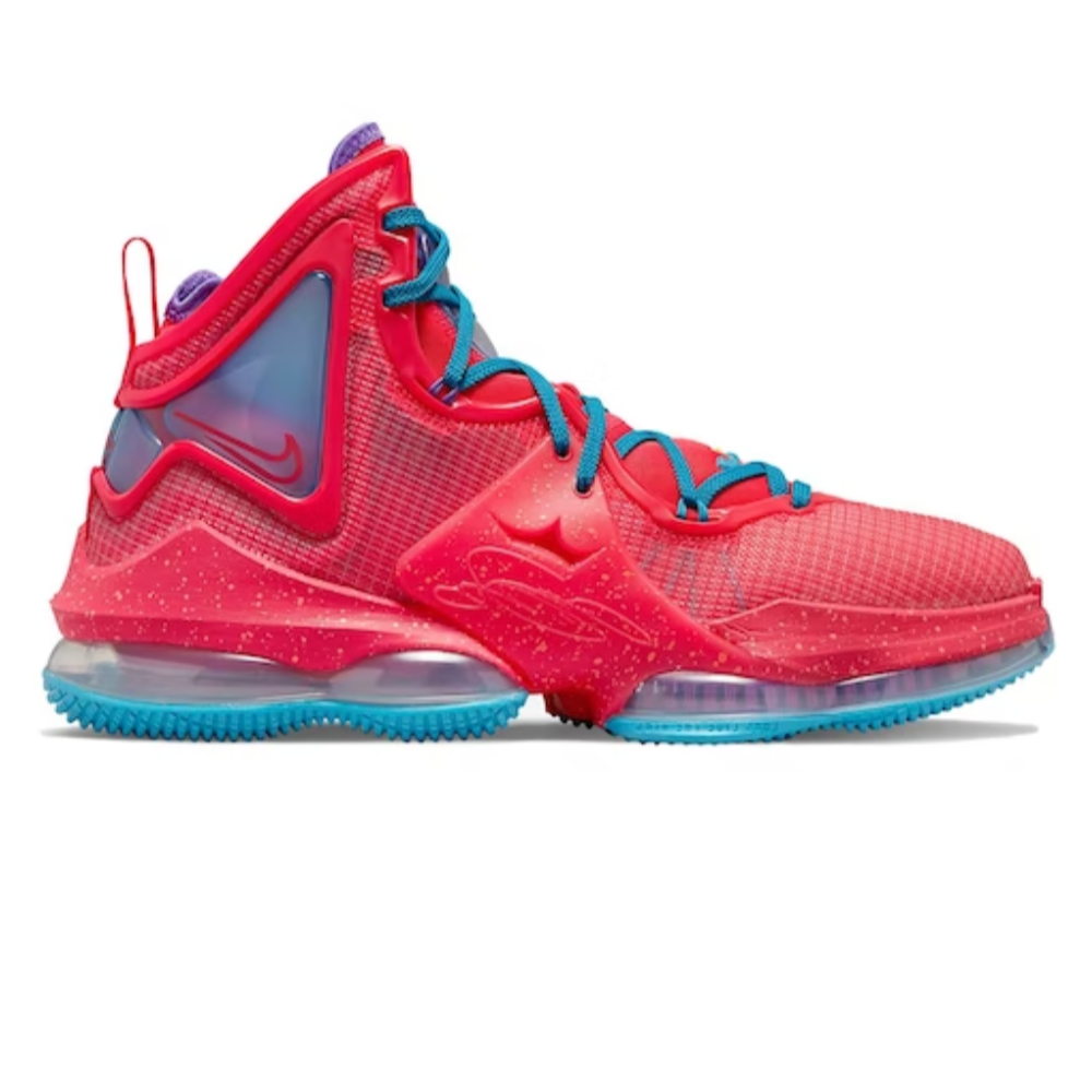 Lebron 19 Sirène Rouge Laser Bleu