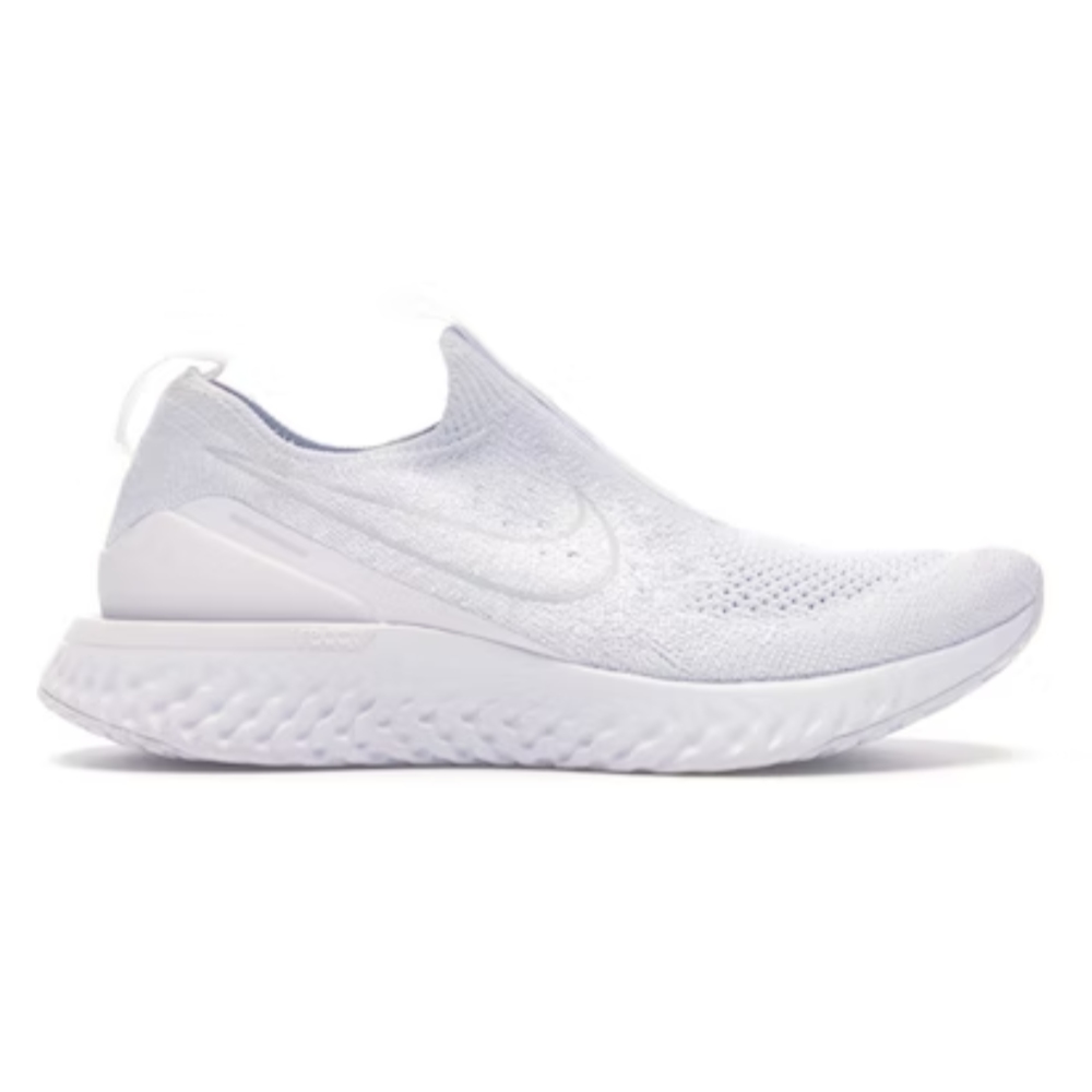 Nike Epic Phantom React Flyknit Blanc Pur Platine (W)