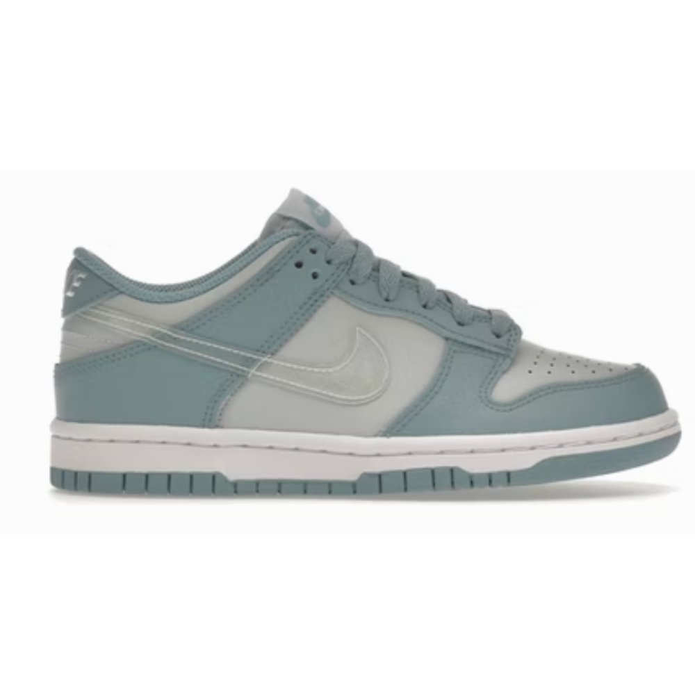 Nike Dunk Low Clear Bleu Swoosh