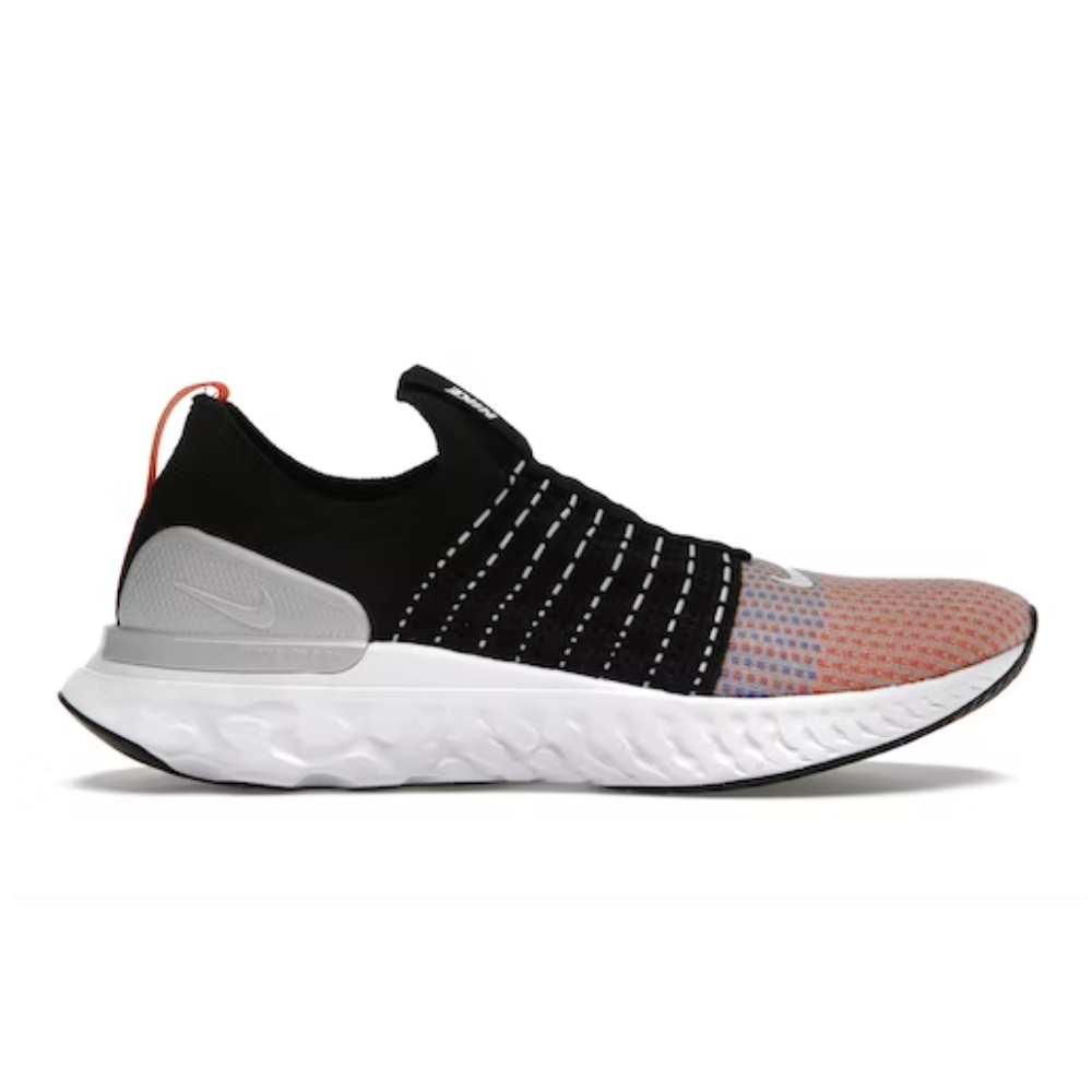 Nike React Phantom Run Flyknit 2 Noir Équipe Orange
