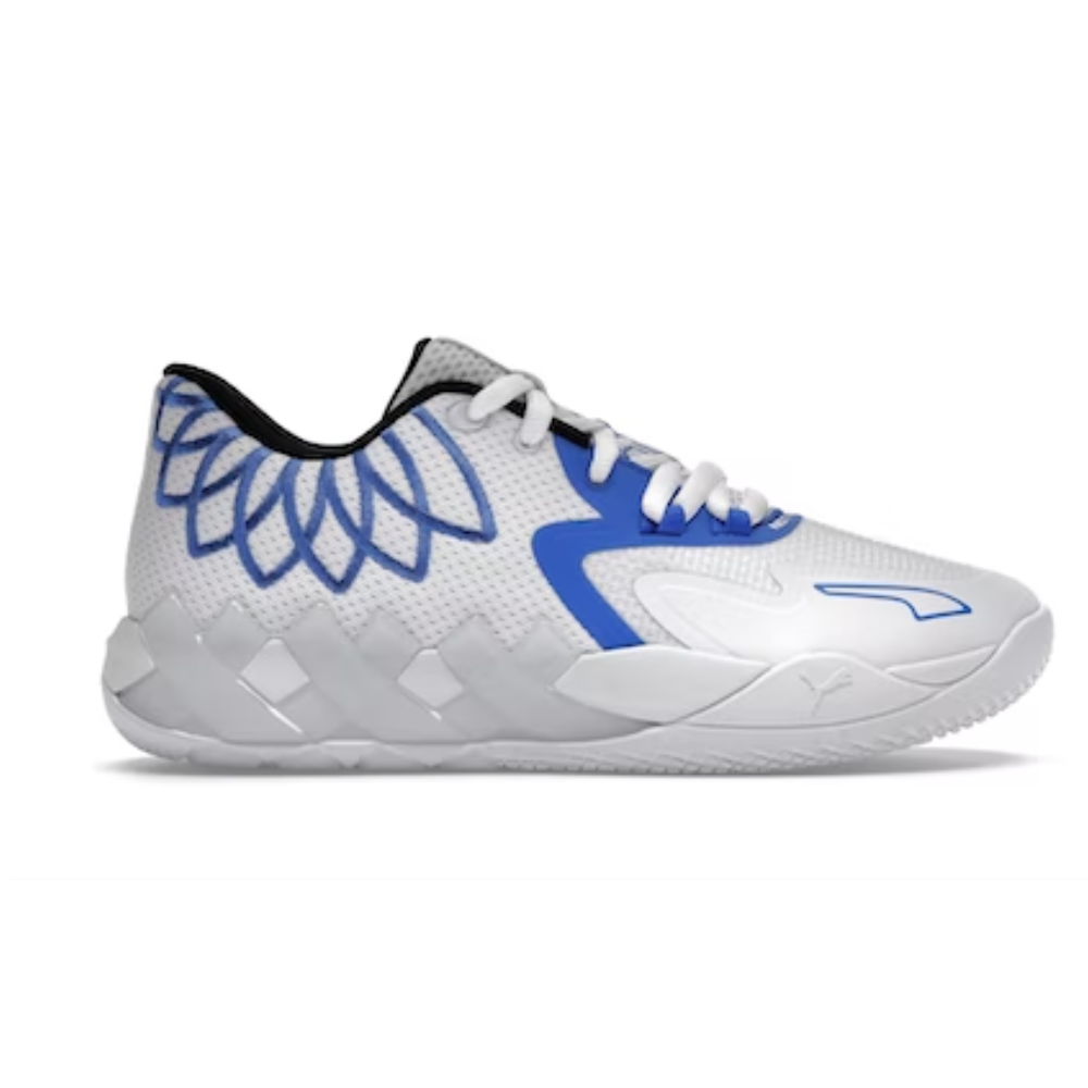 Puma LaMelo Ball MB.01 Lo Team Colors Blanc Bluemazing