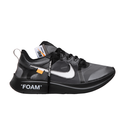 Nike Zoom Fly Off-White - Black Silver