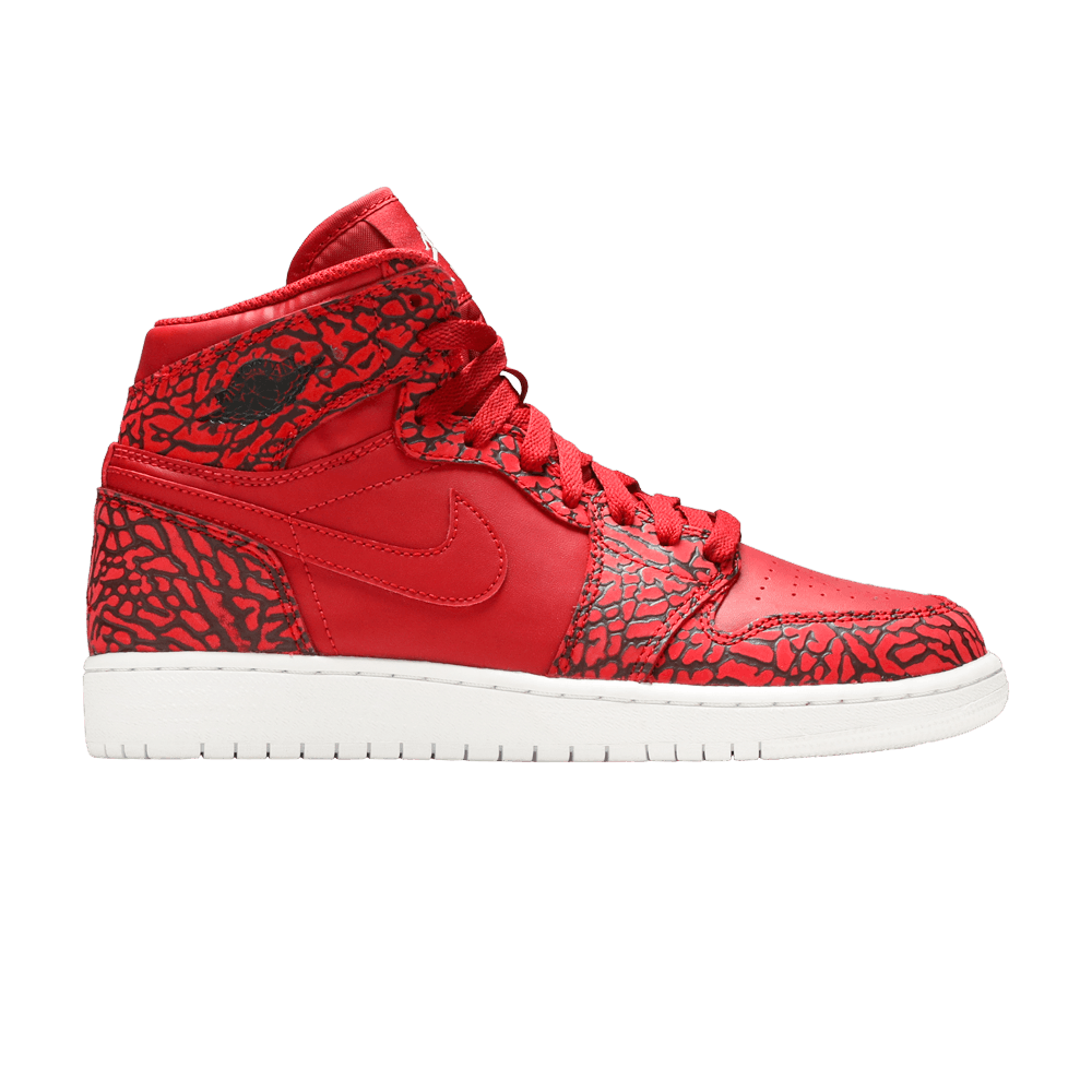 Jordan 1 Retro Red Elephant Print