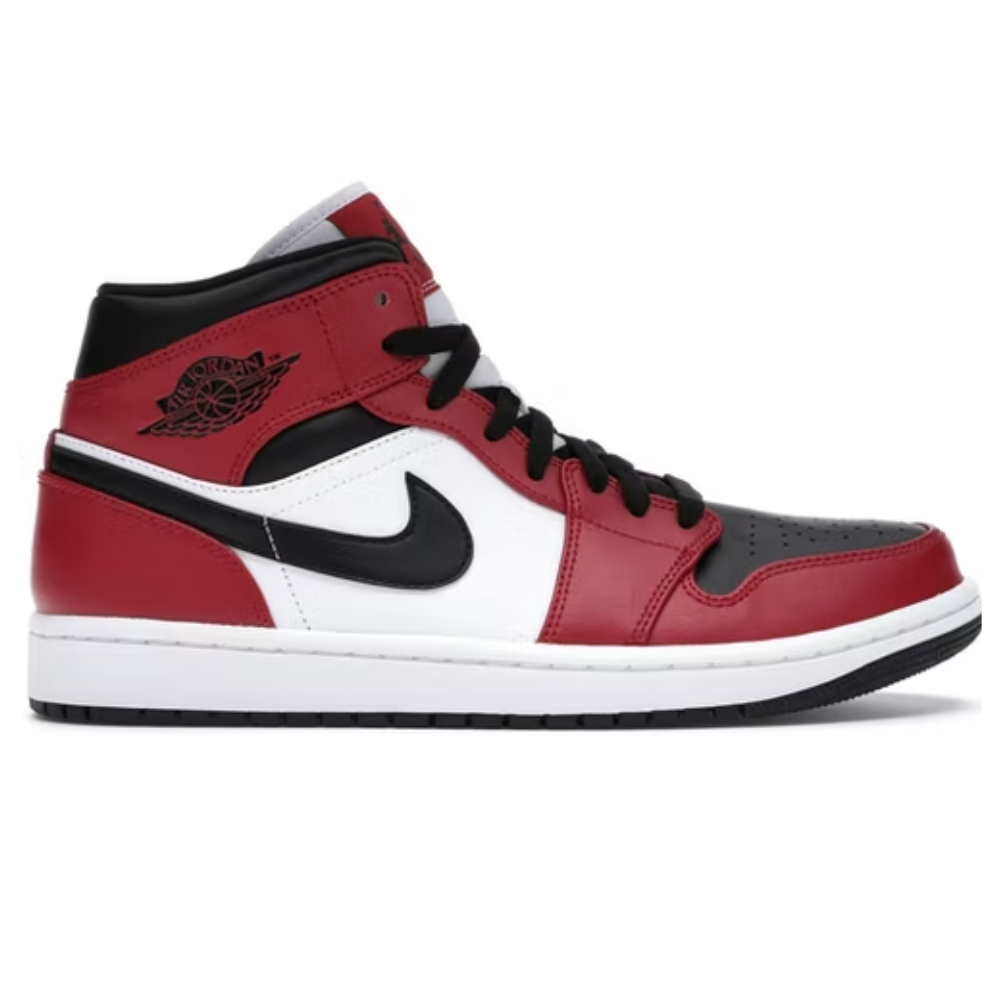 Jordan 1 Mid Chicago Toe