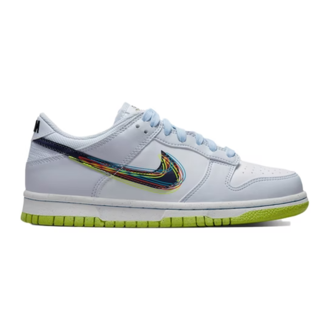Nike Dunk Low 3D Swoosh Grey (GS)