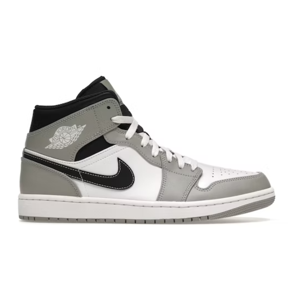 Jordan 1 Mid Light Fumé Gris Anthracite