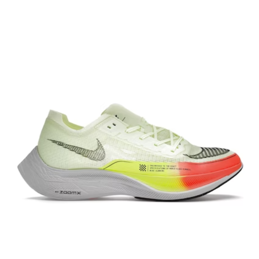 Nike ZoomX Vaporfly Next% 2 À peine Volt Hyper Orange