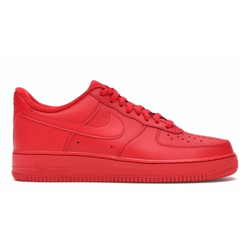 Nike Air Force 1 Faible Triple Rouge
