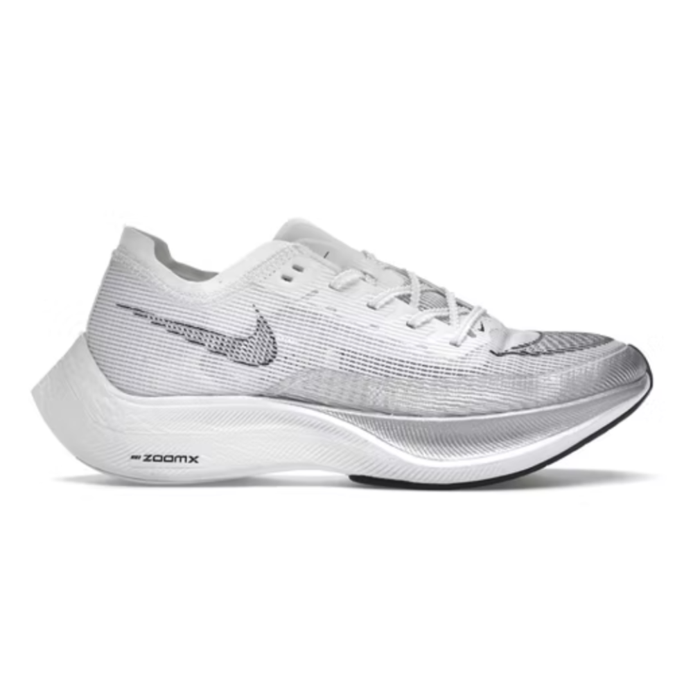 Nike ZoomX Vaporfly Next% 2 Blanc Métallisé Argent