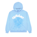 Sp5der Web Hoodie Sky Blue