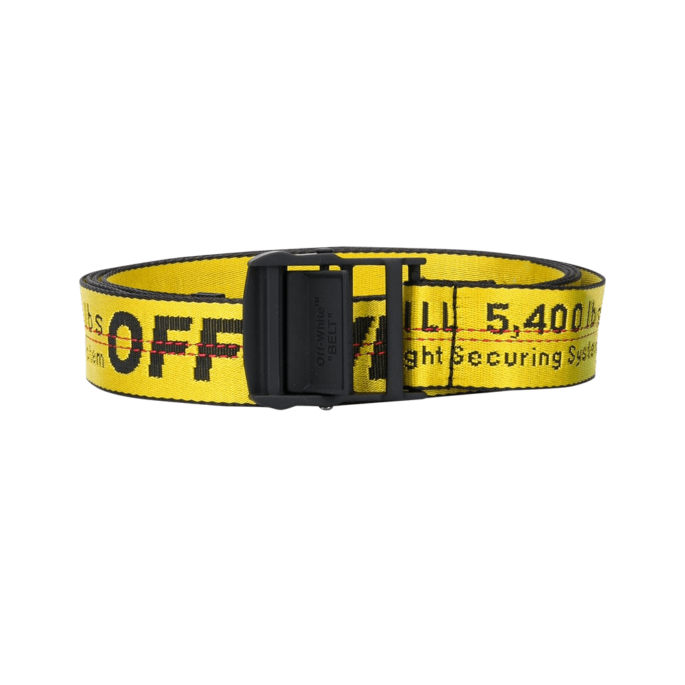 OFF-WHITE Industrial Belt Yellow/Black