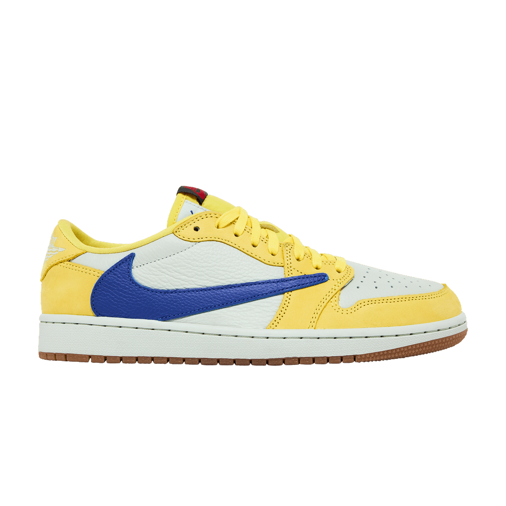 Jordan 1 Retro Low OG SP Travis Scott Canary (Women's)-DZ4137-700