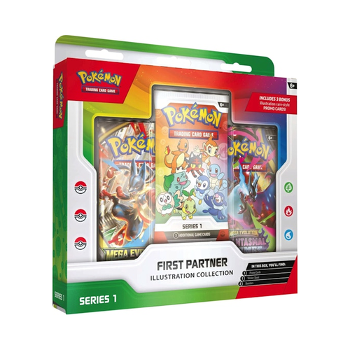 2026 Pokémon First Partner Illustration Collection Series 1 Box