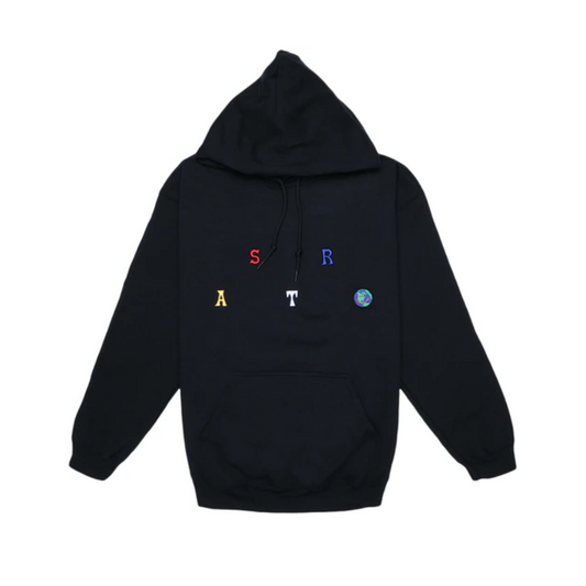 Sweat à capuche Travis Scott Astroworld Scattered - Noir