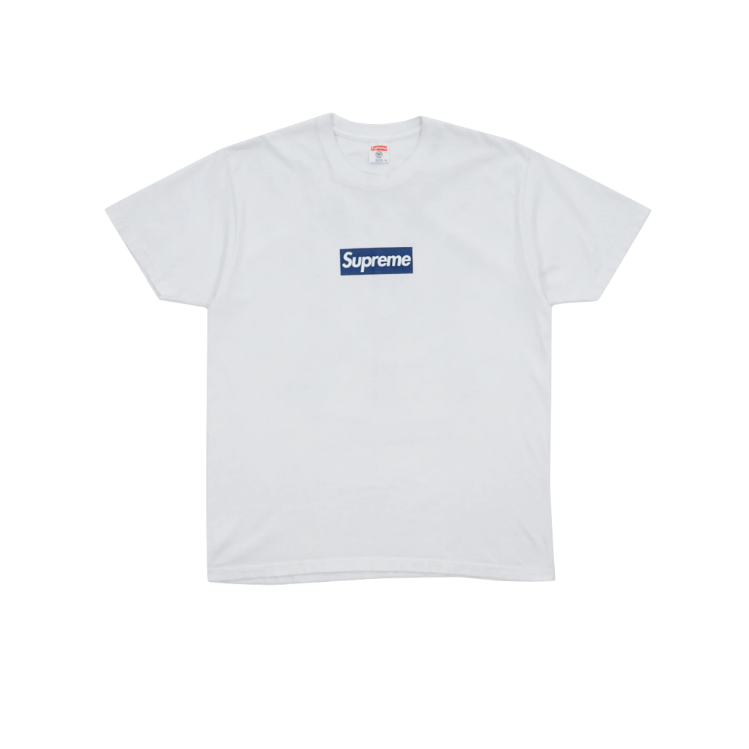 Supreme New York Yankees Box Logo Tee - White