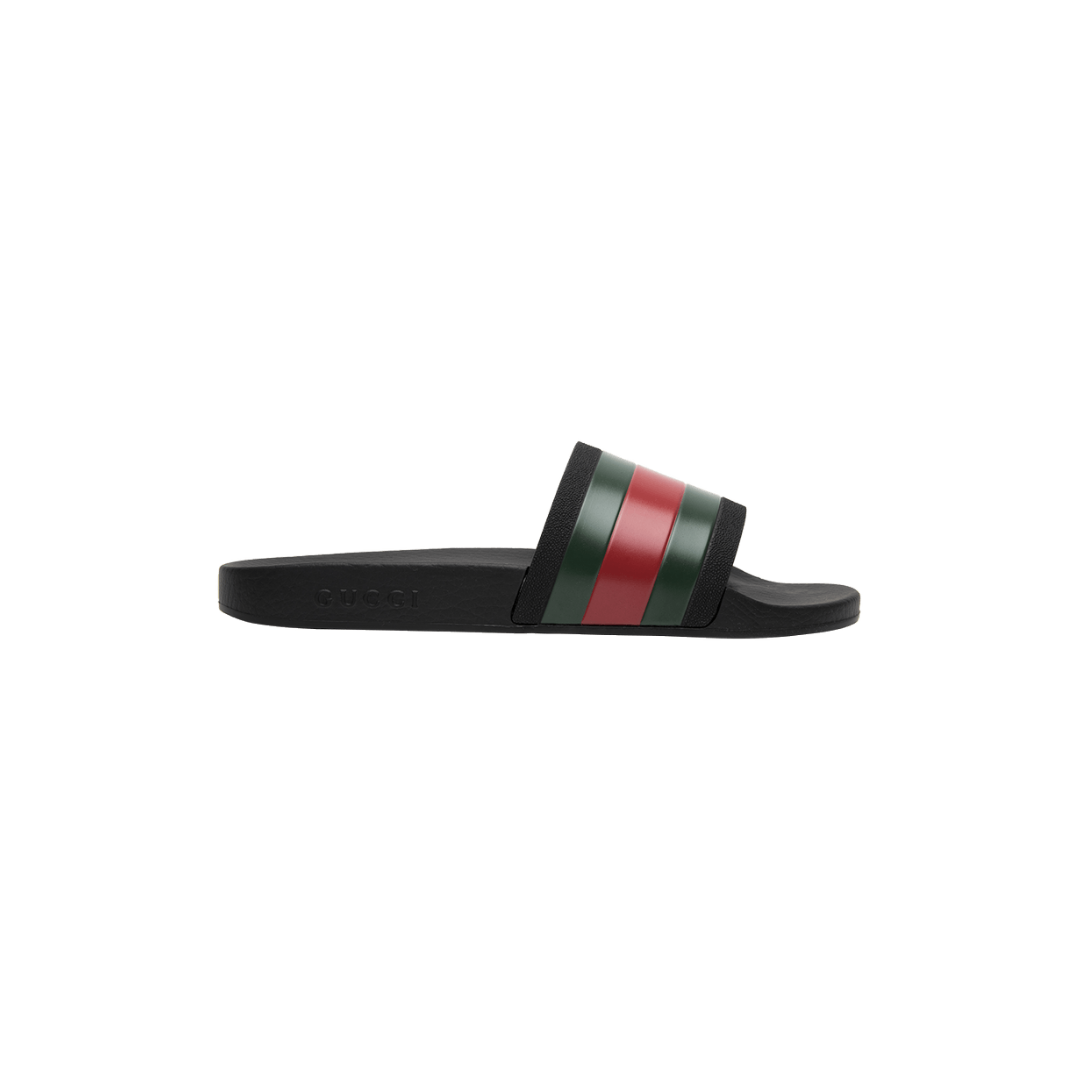 Gucci Black Pursuit Slides