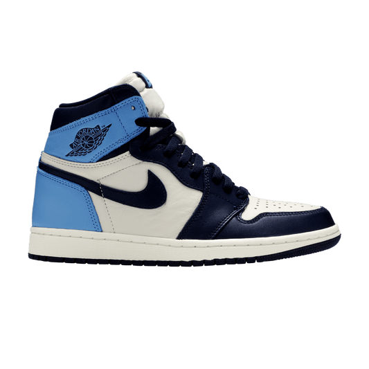 Jordan 1 Retro High Obsidian UNC